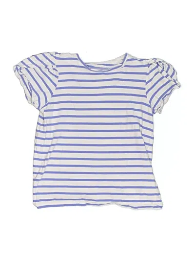 Pre-owned Crewcuts Outlet Kids' Short Sleeve T-shirt In Blue