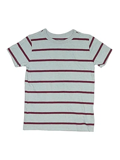 Pre-owned Crewcuts Outlet Kids' Short Sleeve T-shirt In Burgundy