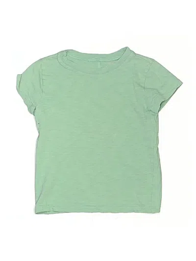 Pre-owned Crewcuts Outlet Kids' Short Sleeve T-shirt In Green