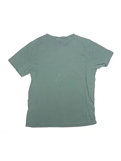 Pre-owned Crewcuts Outlet Kids' Short Sleeve T-shirt In Green