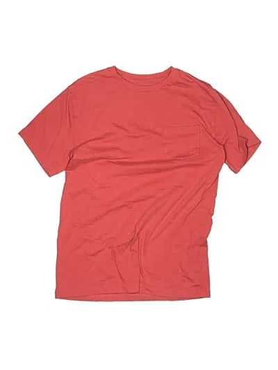 Pre-owned Crewcuts Outlet Kids' Short Sleeve T-shirt In Red