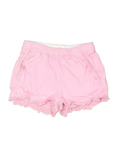 Pre-owned Crewcuts Outlet Kids' Shorts In Pink
