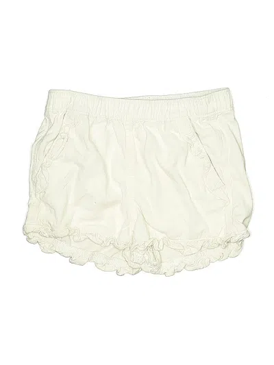 Pre-owned Crewcuts Outlet Kids' Shorts In White