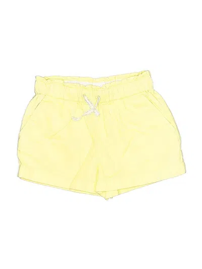Pre-owned Crewcuts Outlet Kids' Shorts In Yellow