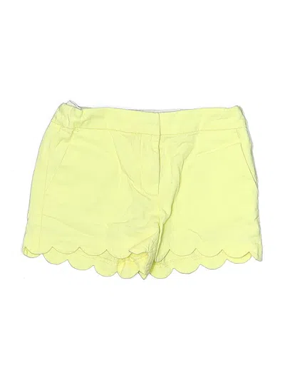 Pre-owned Crewcuts Outlet Kids' Shorts In Yellow