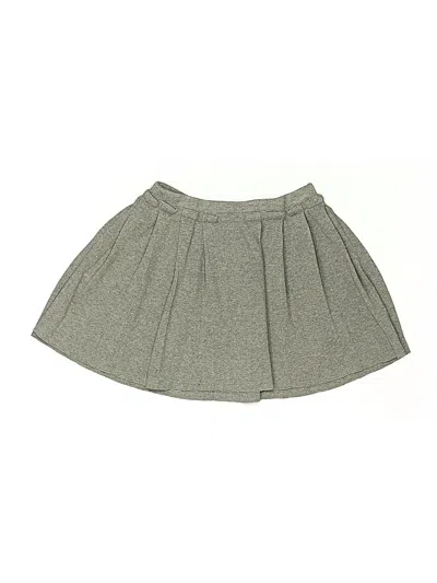 Pre-owned Crewcuts Outlet Kids' Skirt In Gray