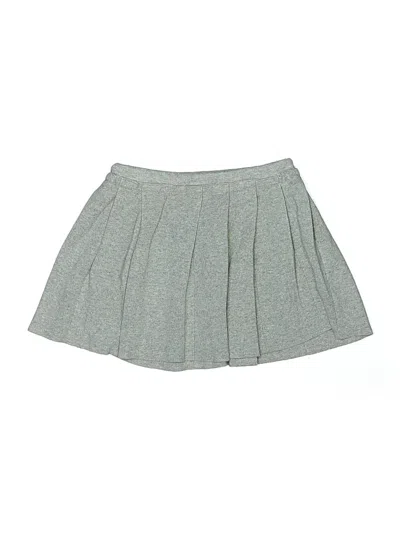 Pre-owned Crewcuts Outlet Kids' Skirt In Gray
