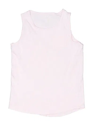 Pre-owned Crewcuts Outlet Kids' Sleeveless T-shirt In Pink