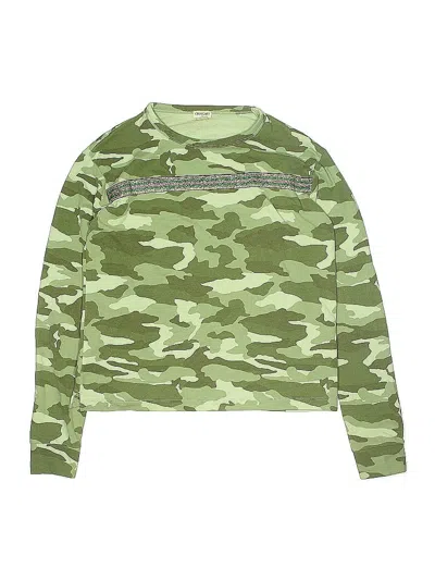 Pre-owned Crewcuts Outlet Kids' Sweatshirt In Green