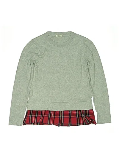 Pre-owned Crewcuts Outlet Kids' Sweatshirt In Green
