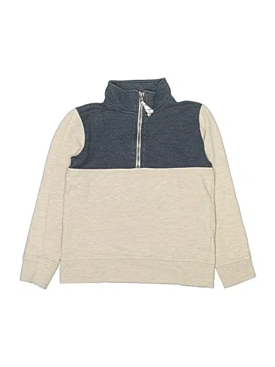 Pre-owned Crewcuts Outlet Kids' Sweatshirt In Tan