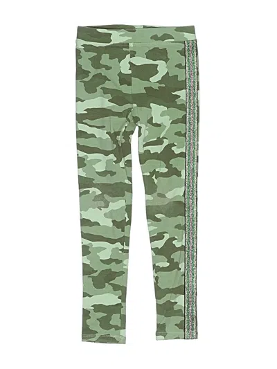 Pre-owned Crewcuts Outlet Kids' Track Pants In Green