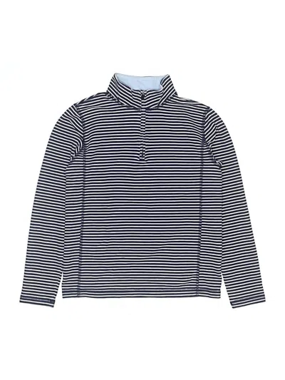 Pre-owned Crewcuts Outlet Kids' Turtleneck Sweater In Blue