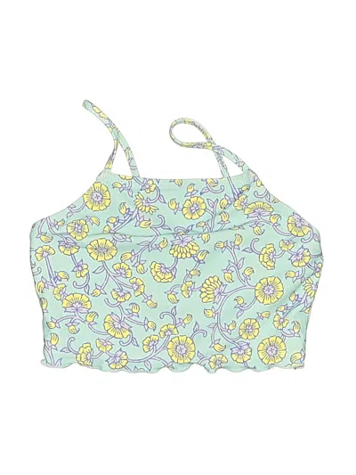 Pre-owned Crewcuts Outlet Kids' Two Piece Swimsuit In Blue
