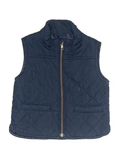 Pre-owned Crewcuts Outlet Kids' Vest In Blue