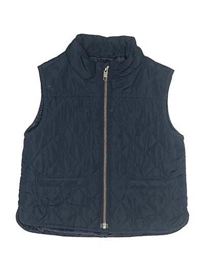 Pre-owned Crewcuts Outlet Kids' Vest In Blue