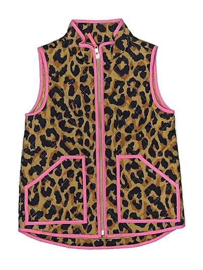 Pre-owned Crewcuts Outlet Kids' Vest In Brown