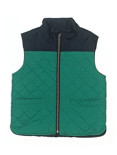 Pre-owned Crewcuts Outlet Kids' Vest In Green