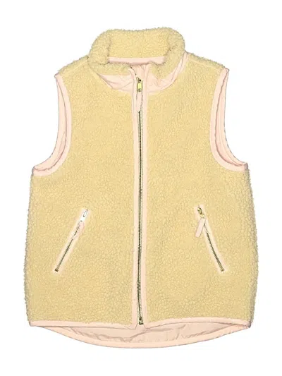 Pre-owned Crewcuts Outlet Kids' Vest In Yellow