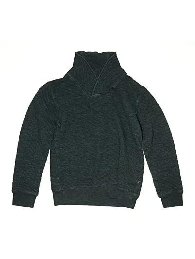 Pre-owned Crewcuts Outlet Kids' Zip Up Hoodie In Blue