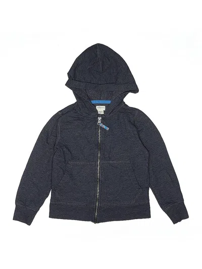 Pre-owned Crewcuts Outlet Kids' Zip Up Hoodie In Gray