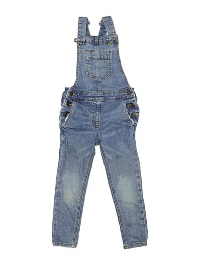 Pre-owned Crewcuts Kids' Overalls In Blue