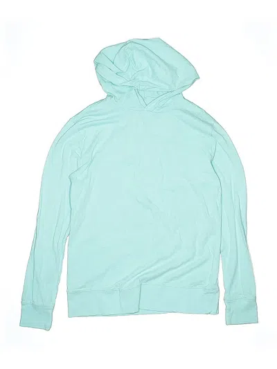 Pre-owned Crewcuts Kids' Pullover Hoodie In Blue