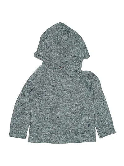 Pre-owned Crewcuts Kids' Pullover Hoodie In Blue