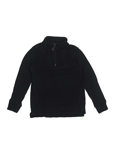 Pre-owned Crewcuts Kids' Pullover Sweater In Black