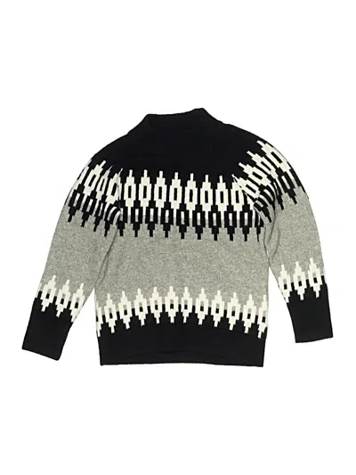 Pre-owned Crewcuts Kids' Pullover Sweater In Black