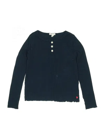 Pre-owned Crewcuts Kids' Pullover Sweater In Blue