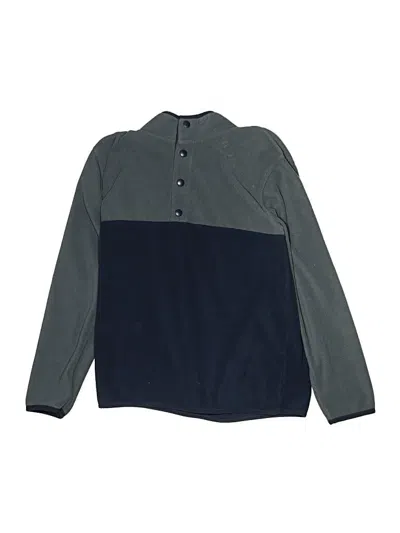 Pre-owned Crewcuts Kids' Pullover Sweater In Blue
