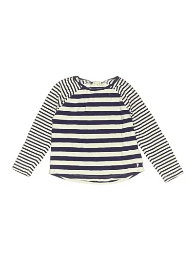 Pre-owned Crewcuts Kids' Pullover Sweater In Blue