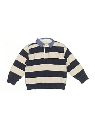 Pre-owned Crewcuts Kids' Pullover Sweater In Blue