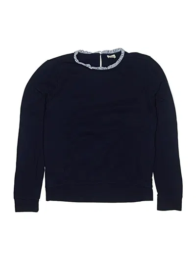 Pre-owned Crewcuts Kids' Pullover Sweater In Blue