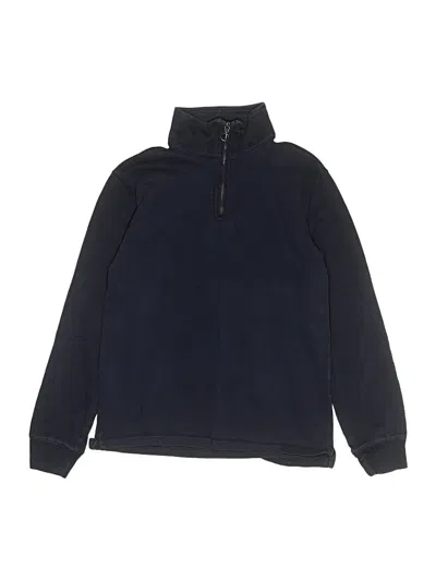 Pre-owned Crewcuts Kids' Pullover Sweater In Blue