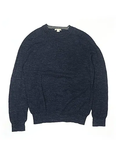 Pre-owned Crewcuts Kids' Pullover Sweater In Blue