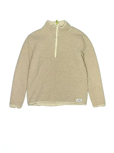 Pre-owned Crewcuts Kids' Pullover Sweater In Brown