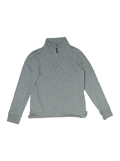 Pre-owned Crewcuts Kids' Pullover Sweater In Gray