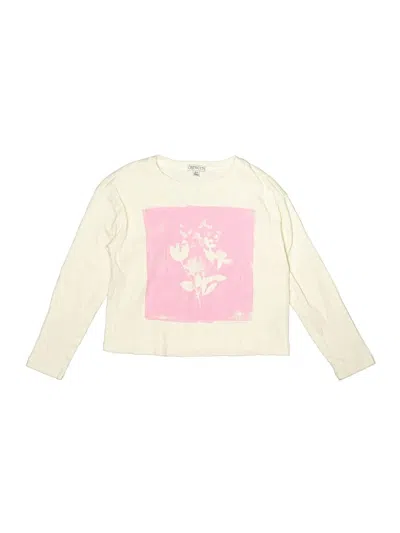Pre-owned Crewcuts Kids' Pullover Sweater In Ivory
