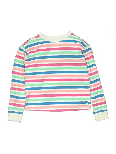 Pre-owned Crewcuts Kids' Pullover Sweater In Pink
