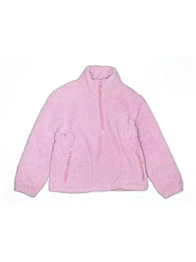 Pre-owned Crewcuts Kids' Pullover Sweater In Pink
