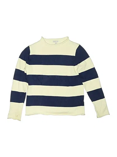 Pre-owned Crewcuts Kids' Pullover Sweater In Yellow