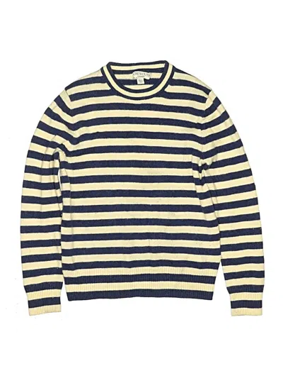 Pre-owned Crewcuts Kids' Pullover Sweater In Yellow