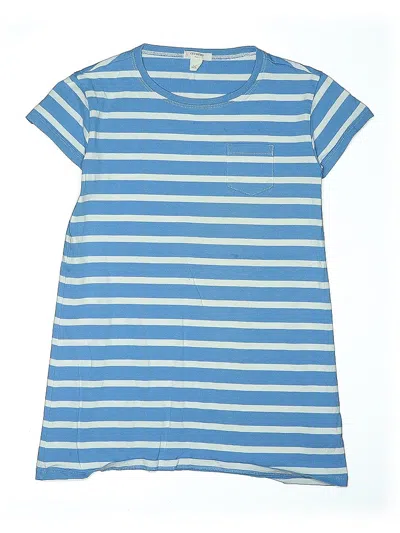 Pre-owned Crewcuts Kids' Short Sleeve Polo Shirt In Blue