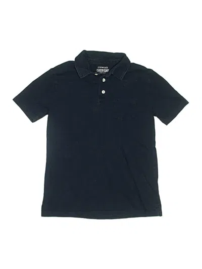 Pre-owned Crewcuts Kids' Short Sleeve Polo Shirt In Blue