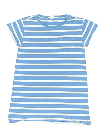 Pre-owned Crewcuts Kids' Short Sleeve Polo Shirt In Blue