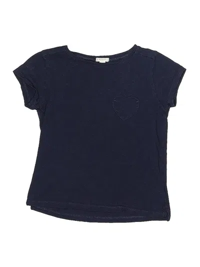 Pre-owned Crewcuts Kids' Short Sleeve T-shirt In Blue