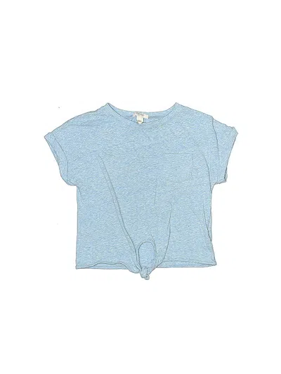 Pre-owned Crewcuts Kids' Short Sleeve T-shirt In Blue