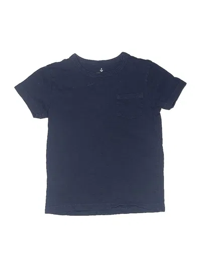 Pre-owned Crewcuts Kids' Short Sleeve T-shirt In Blue